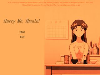 Marry Me, Misato! screenshot 1