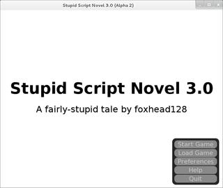 Stupid Script Novel 3.0 (0.1 Alpha 2) screenshot 4